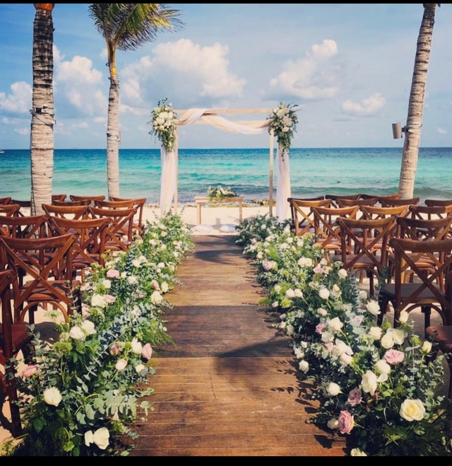 Beach wedding